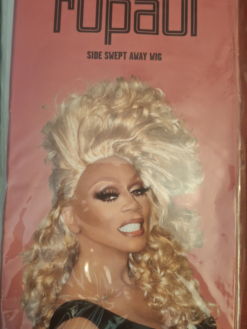 Rupaul Side-Swept Blonde Wig – Voluminous Glamour